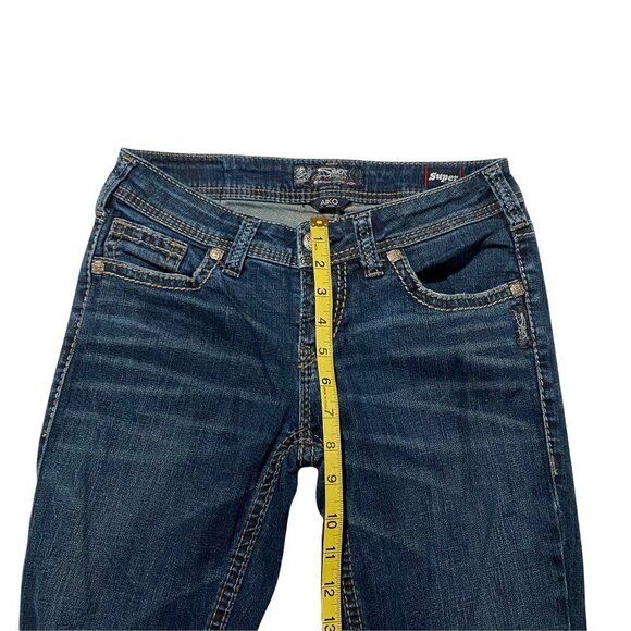 Silver Jeans Aiko Jeans Bootcut Blue Women’s Jeans W28/L33 (Measured W28/L32) - Picture 10 of 11